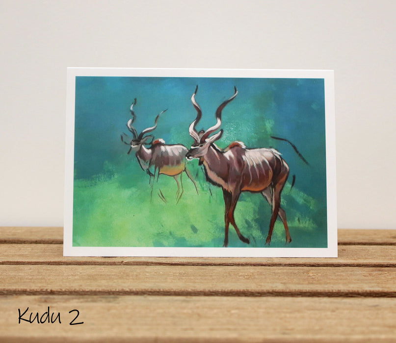 Heather Irvine - A6 other Wildlife Greetings cards - different designs to choose from!