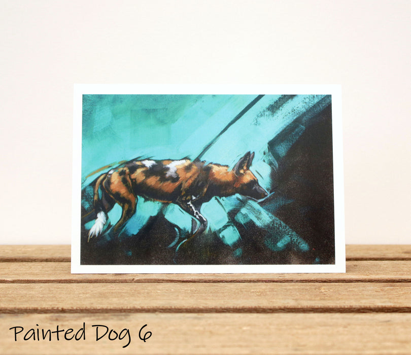 Heather Irvine - A6 Painted Dog Greetings cards set 1 - different designs to choose from!