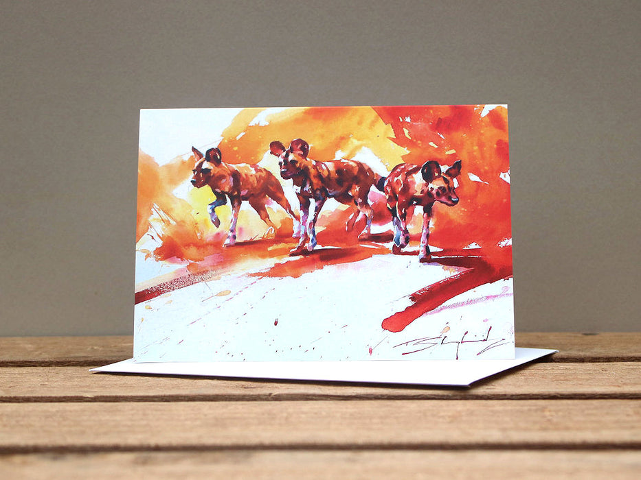 Tom Shepherd - Pack of three African card designs
