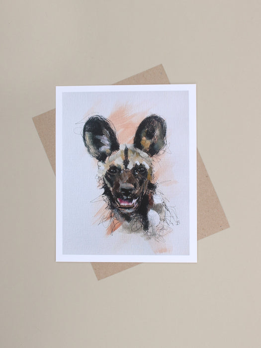 Julie Brunn - Painted Dog 3 Special Limited edition Print