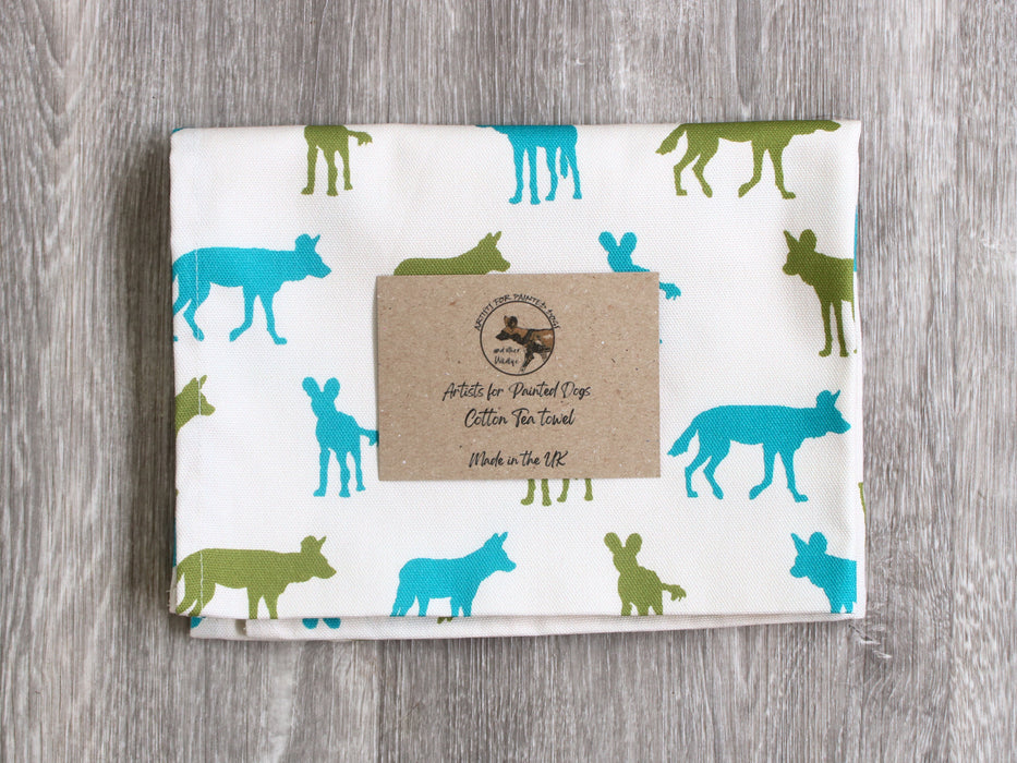 Painted Dog Tea Towels